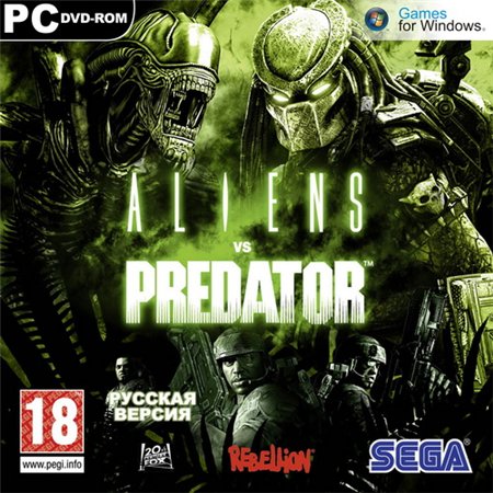 Aliens vs. Predator + DLC (PC/2010/RUS/RePack by R.G.Catalyst) скачать бесплатно