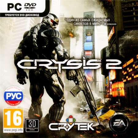 Crysis 2 (PC/2011/RUS/RePack by R.G.Black Steel) скачать бесплатно