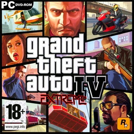 Grand Theft Auto IV: Extreme (PC/2008/RUS/ENG/Rip by AllBeast) скачать бесплатно