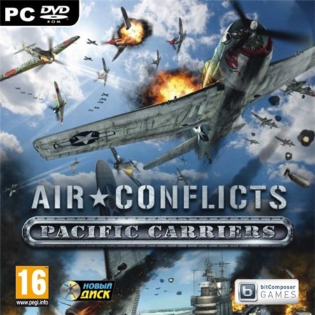 Air Conflicts: Pacific Carriers (PC/2012/RUS/Multi6/RePack by R.G.Catalyst) скачать бесплатно