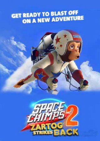 Скачать Мартышки в космосе 2 Ответный удар  Space Chimps 2 Zartog Strikes Back [2010/DVDRip] бесплатно