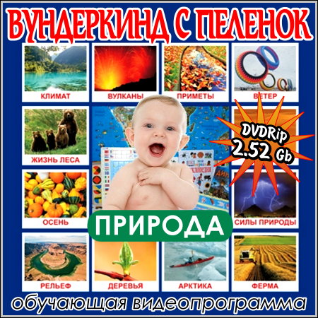 Вундеркинд с пеленок: Природа (DVDRip) скачать бесплатно