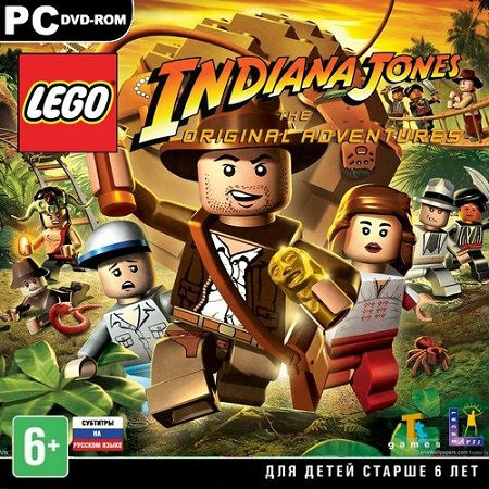 LEGO Indiana Jones: The Original Adventures (PC/2008/RUS/ENG/RePack by R.G.Механики) скачать бесплатно