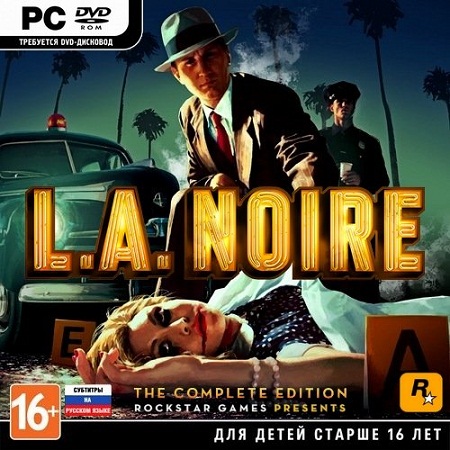 L.A. Noire. Расширенное издание *v.1.3.2617* (PC/2011/RUS/ENG/MULTI6/RePack by R.G.Revenants) скачать бесплатно