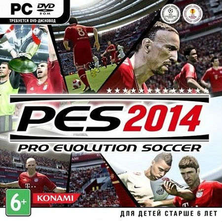 Pro Evolution Soccer 2014 *v.1.6* Симулятор футбола (PC/2013/RUS/ENG/MULTI8/RePack от z10yded) скачать бесплатно