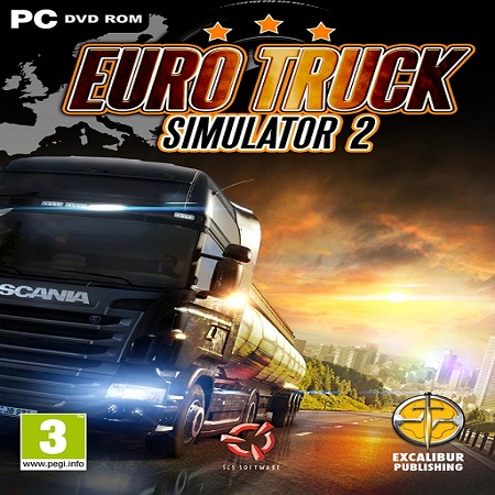 Euro Truck Simulator 2 [v.1.10.1.7s] (PC/2012/RUS/ENG/MULTi34/RePack by Decepticon) скачать бесплатно