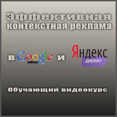 Эффективная контекстная реклама в Google AdWords и Яндекс. Директ (2013) Видеокурс скачать бесплатно